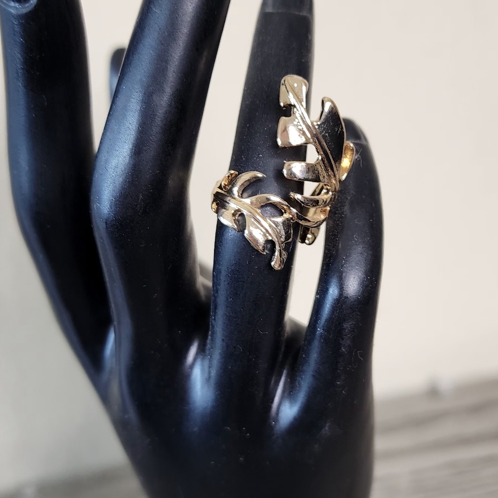 Gold Leaf Ring